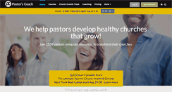 Desktop Screenshot of pastorscoach.com